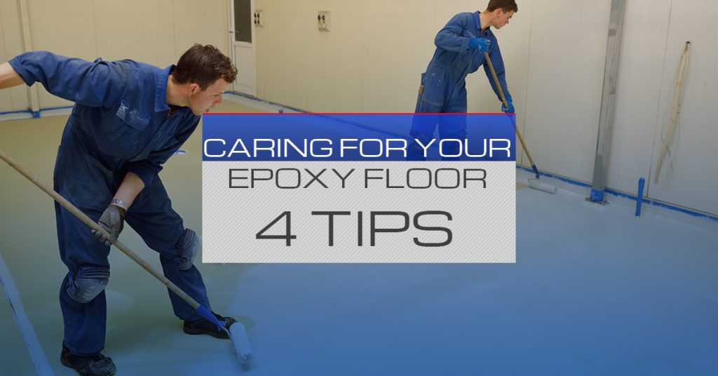 Caring For Your Epoxy Floor 4 Tips All West Surface Prep