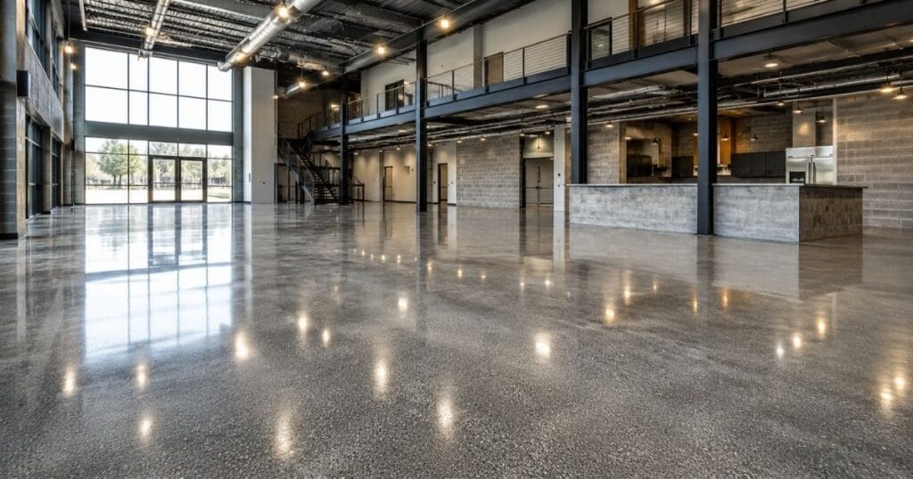 commercial concrete polishing cost