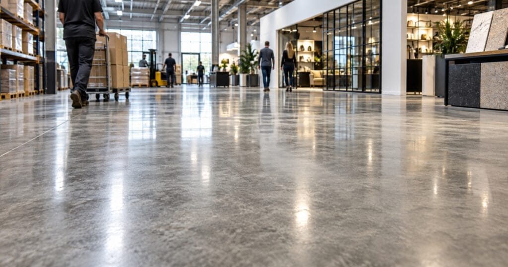 commercial concrete flooring services